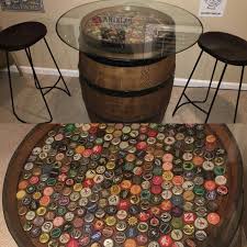 Though certainly simpler than a large one tip they offer is to, buy microbrews based on how cool the caps are, not how good the beer is. this confirms my suspicion that beer consumption. Pin By Mckenzie Ahmadi On Garden Barrel Table Whiskey Barrel Table Beer Barrel Table
