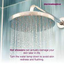 Hard To Resist A Hot Shower But Your Skin Will Thank You For It Skin Health Health Skin Care Beauty Therapy
