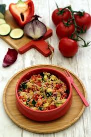 Salade De Quinoa Lentilles Corail Courgette Poivron Et Tomate Amandine Cooking Recette Plat Vegetarien Plat Vegetarien Recette Salade Quinoa