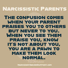 At home, however, the narcissistic parent shows a whole different side of him or herself. Learn The Signs Of A Narcissistic Parent And What To Do To Heal