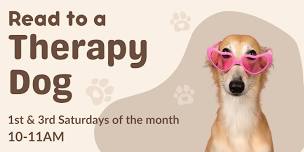 Read to a Therapy Dog!