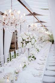 White outfits for the bridal party A Timeless White Wedding White Weddings Reception White Roses Wedding White Wedding Theme