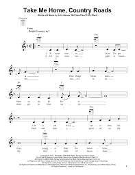 Living room decorating ideas uke tabs house. Take Me Home Country Roads By John Denver Ukulele Guitar Instructor