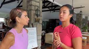 Prime example of how hard Alex Eala has been working! Last Dec. 24, a day  before Christmas, Alex was still training like crazy under Rafa Nadal Coach  Sandro Viaene... she was training