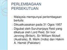 Selaku pihak yang akan terkesan dengan perjanjian tersebut. Bab 2 Perlembagaan Persekutuan