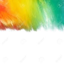 Orange is a color you can relate to sunsets and flowers. Vibrant Textured Paint Effect Abstract Background With Blended Tropical Colours In Orange Through Green To Turquoise With Blank White Copyspace Below Stock Photo Picture And Royalty Free Image Image 18117392