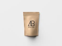 Paper Bag Packaging Mockup Paper Pouch Packaging Mockup Bag Mockup