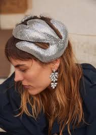 Chain Mail Silver Head Piece