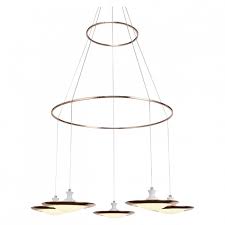 Besli Ledli Bakir Renkli Modern Avize 51696 03 P05 Rg Avize Avizeler Modern