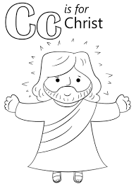 Free coloring pages • horses to color • kids coloring pages • christian pages • cars coloring pages. Christ Letter C Coloring Page Free Printable Coloring Pages For Kids