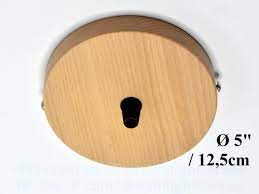 Wooden Ceiling Canopy For Pendant Light Ceiling Rose Lighting Spare Parts Ceiling Plate Cover Bespoke Light Ceiling Base Pendant Lamp Base In 2021 Ceiling Pendant Lights Wooden Ceilings Ceiling Rose