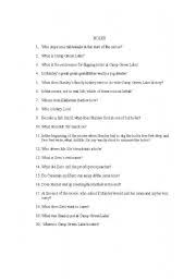 A team of editors takes feedback from our visitors to keep trivia as up to date and as accurate as possible. Holes Movie Quiz Esl Worksheet By Nataliehutto