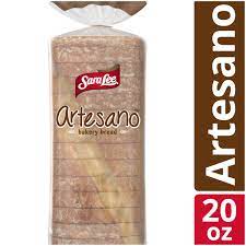 1 1⁄2 teaspoons active dry yeast or bread machine yeast. Sara Lee Artesano Original Flavor Bakery Bread No Artificial Colors Or Flavors 1 Pound 4 Ounce Loaf Walmart Com Walmart Com