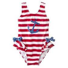 Bathing too often can dry your baby's skin. Baby And Little Girls Circo Anchor Swimsuit 10 Originally 12 A Sweet Tank Suit Features Feminine Ruffl Baby Girl Swimsuit Toddler Swimsuits Baby Fashion