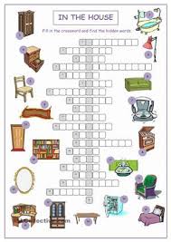 In The House Crossword Puzzle Crossword Crossword Puzzle Crossword Puzzles