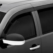 2ⅹfront window deflector ( left + right ). Avs 794065 Window Deflector Ventvisor Low Profile 4pc Set In Smoke With Chrome Trim For 14 19 Jeep Cherokee Kl Quadratec