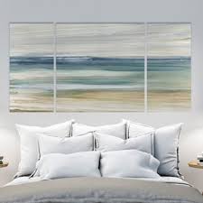 Jazz up your bedroom wall decor with metallic hexagonal art. Wall Art Above Bed Wayfair