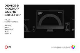 Newest Device Mockups On Yellow Images Creative Store