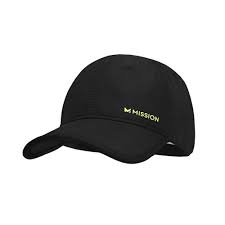 Mission Hydro Active Unisex One Size Black Polyester Performance Hat 109344 The Home Depot Unisex Baseball Cap Unisex Baseball Cap