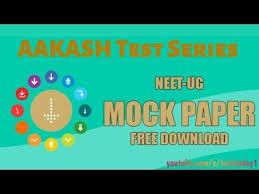 Aakash Test Series For Neet Ug Pdf Free Download Youtube