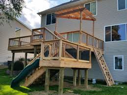 Outdoor deck designs and ideas. 5 Unique Deck Designs And Layouts Gnh Lumber Co