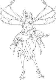 Musa Winx Coloring Pages