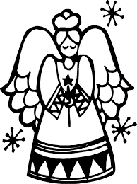 This coloring page is based on that scripture text in luke 2:14. Coloring Page Christmas Angel Coloring Pages 12