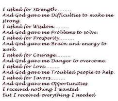 Lord give me strength quotes. I Asked For Strength And God Gave Me Difficulties To Make Me Strong I Asked For Wisdom And God Gave Me Problems Family Quotes Quotes Inspirational Quotes