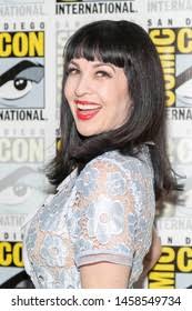 Grey Griffin Attends 2019 Comic-con International Stock Photo 1458952604