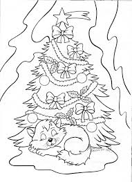 Just admit it that when you were a kid, the very first thing that you were looking for when you entered a book store. Christmas Tree And Kitten Christmas Tree Drawing Coloring Pages Disney Coloring Pages