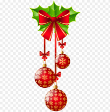 Realistic red, gold, silver, blue, green, purple christmas balls. Free Png Transparent Christmas Red Ornaments With Bow Christmas Decorations Clipart Png Image With Transparent Background Toppng
