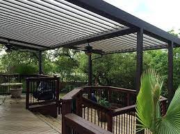 Residential Project Gallery Equinox Roof Motorized Louvered Roof Systems Patio Shade Shade Structure Patio