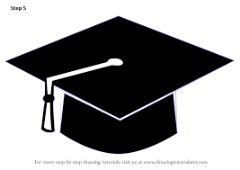 Learn How To Draw A Graduation Cap Hats Step By Step Drawing Tutorials Liberal Arts College Graduation Cap Graduation Cap Drawing