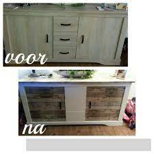 met plakfolie het dressoir een nieuw uiterlijk gegeven dressoir woonideeen meubels