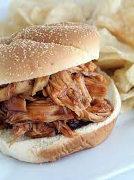 Slow Cooked Bbq Pulled Chicken Sandwiches