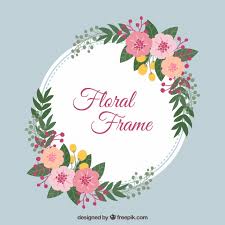 Are you searching for circular pattern png images or vector? Free Vector Circular Floral Frame With Flat Design