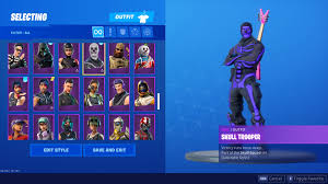 The ghoul trooper makes your character look like a ghoul with a bluish skin. Rare Fortnite Account Pink Ghoul Trooper Og Skull Trooper Bk Raiders Reveng Epicnpc Marketplace