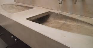 bathroom countertops concrete designs