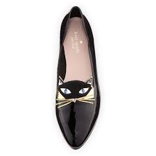 Black And White Flats Shoes Kate Spade New York Cecilia Patent Cat Loafer Flat 154 Liked On Polyvore Featuring Shoes Flats White Patent Leather Shoes White Slip On Shoes Cat Loafers