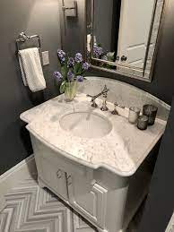 Collect ideas for your design projects from around the web with the decorpad bookmark tool. Powder Bath Round Up Designed Powder Bath Backsplash Designs Replacing Kitchen Countertops