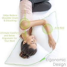 Meet The Side Sleeper Pillow From Our Exclusive Sleep Yoga Collection Ergonomically Specifically Designed For Side Sleeping Make Sure To Check Out Our Vi