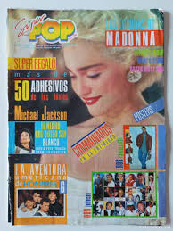 revista super pop nº 253 madonna the cure bon j