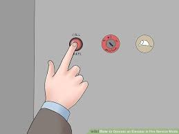 How To Operate An Elevator In Fire Service Mode 8 Steps