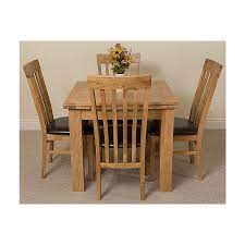 Get the best deals on extending dining tables. Richmond Oak Small Dining Set 4 Harvard Chairs