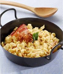 Spatzle alla panna con spinaci, speck e noci. Spatzle Con Speck E Cipolle Stufate Ricetta Velocissima E Super Facile