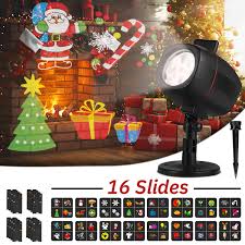 Check spelling or type a new query. Ousfot Christmas Projector Lights Outdoor Indoor 16 Slides 2 In 1 Adjustable Led Light Projector Christmas Decorations For Halloween Xmas Thanksgiving Day New Year Birthday Party Buy Online In Andorra At Andorra Desertcart Com Productid