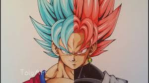 Step by step drawing tutorial on how to draw goku super saiyan from dragon ball z goku super saiyan is a male character from the manga dragon ball z. Drawing Goku Vs Black Goku Super Saiyan Blue Vs Rose Tolgart 40 K Goku Vs Black Goku Goku Super Saiyan Blue Anime Dragon Ball