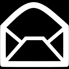 White email icon - Free white email icons
