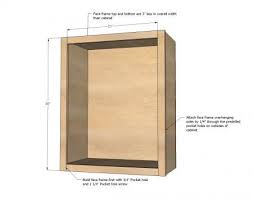 Wall Kitchen Cabinet Basic Carcass Plan Diy Wall Cabinet Building Kitchen Cabinets Kitchen Wall Cabinets