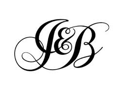 J B Monogram B Monogram Tattoo Lettering Fonts Wedding Logo Monogram
